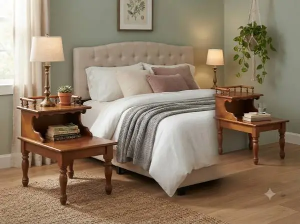 Solid wood tables or end tables / side tables