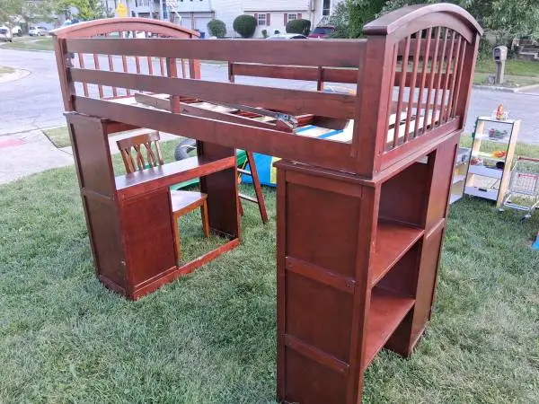 Twin Loft Bed $100