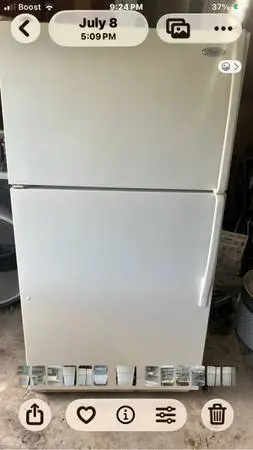 Irlpool refrigerator