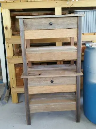 Rustic Barn Wood Nightstands quality made in America