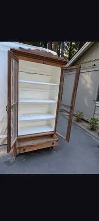 Vintage pie cabinet