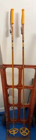 LILJEDAHL VM-Staven Bamboo Ski Poles Vintage