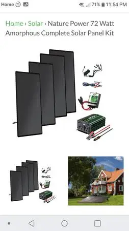 Nature Power solar farm kit