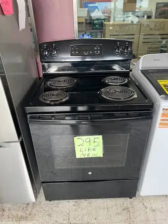 Range 30 inch electric coil burner Warranty,, delivery call/Text