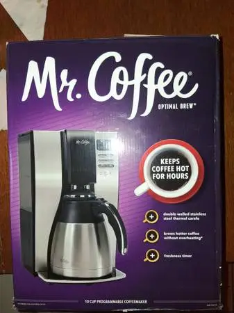 Mr Coffee Optimal Brew Coffee Maker.
