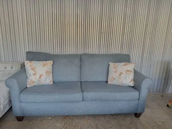 Stunning Upscale Arhaus Coastal  Queen Sleeper Sofa(Mattress Never Used)