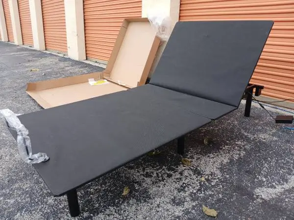 new reverie adjustable Twin XL remote power base bed