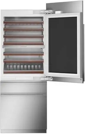 *Open Box* Monogram 30” Panel Ready Wine Cooler w/ Fridge/Freezer/Ice Maker