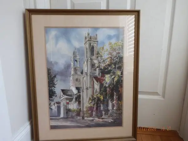 Signed Virginia Fouche Bolton Print-Archdale Street #166/2000