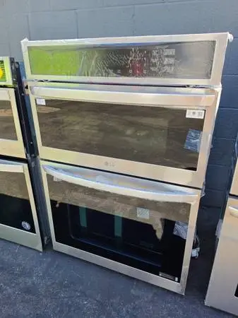 Lg thinq 30 stainless steel Built-in electric microwave oven combo
