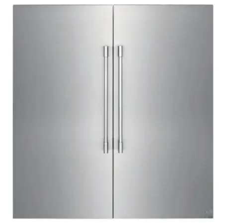 *Open Box* Frigidaire 66” Stainless Steel Side by Side Fridge/Freezer Set