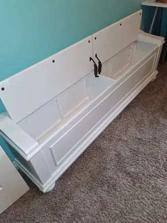 Bench/storage/solid wood