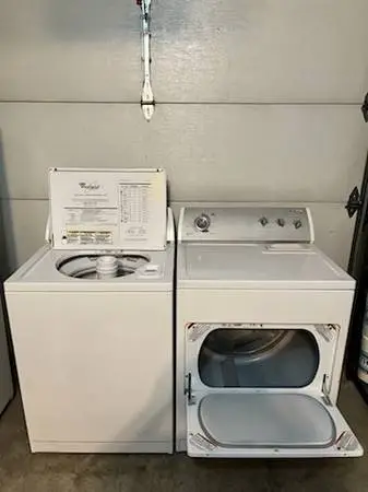 Whirlpool Washer and Electric Dryer Set (Free Delivery Available