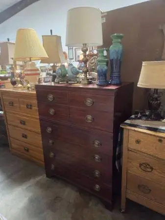 Mengel Mahogany Chest with 6 Drawers