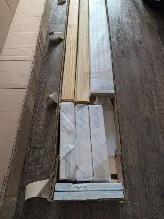 Madison Bed Frame (Queen/Full) - (Unused in box)