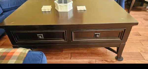 Hooker coffee table and side table