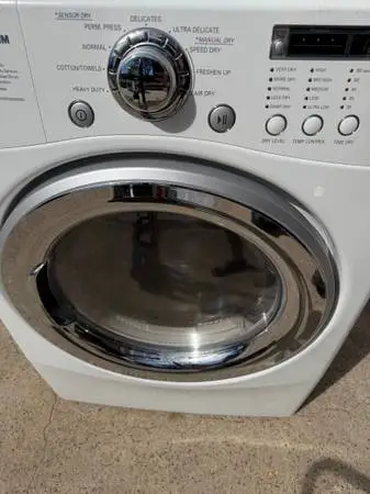 LG electric dryer delivered
