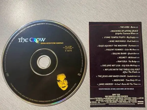The Crow Soundtrack CD
