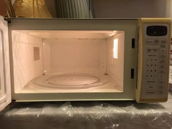 Panasonic White 1100W Kitchen Counter Top Countertop Microwave Oven