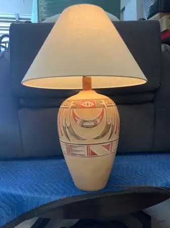 Native American lamp