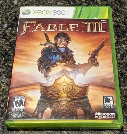 Fable III Xbox 360 Video Game Backwards Compatible w/Xbox One