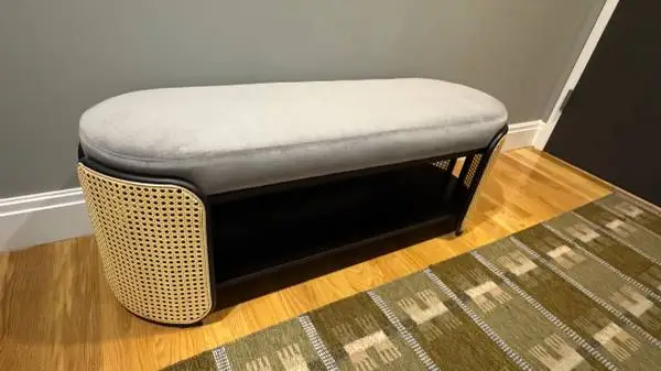 Bench with Shoe Storage