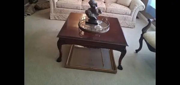 Antique coffee table