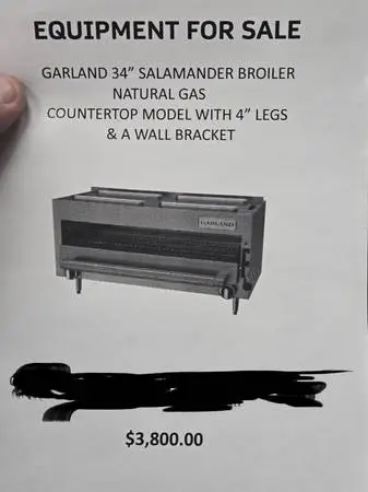 Restaurant equipment