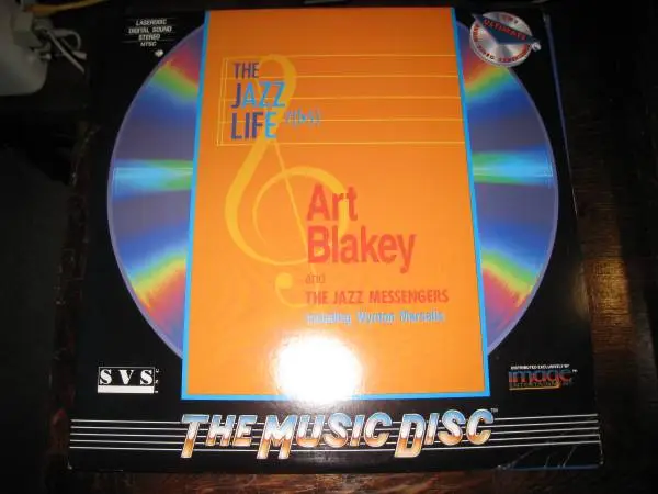 Art Blakey & The Jazz Messengers THE JAZZ LIFE LASER DISC