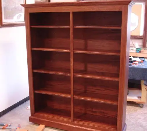 Bookcase solid hardwood