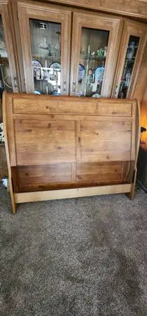 Queen bed frame