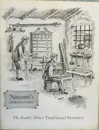 Newcombs Reproduction Pencil Post Mahogany Bed