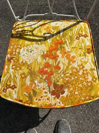 Original New Vintage Lyon Shaw Dining Chair Seat Cushions—Set of 6