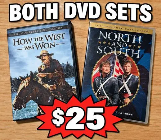 Classic TV Western/Drama DVD Sets – Both for $25