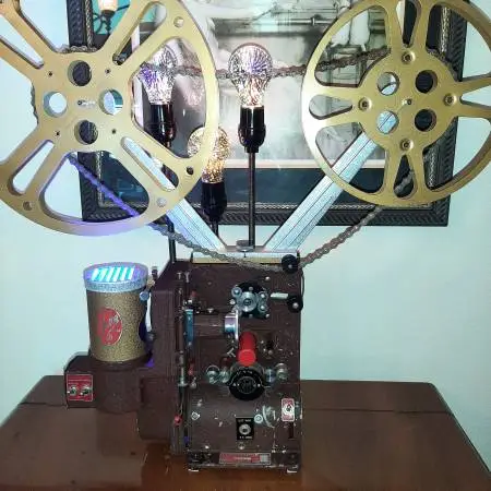 Movie Projector Art Light