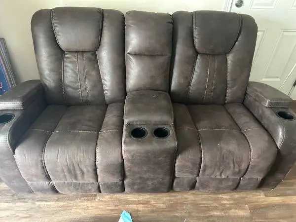 Couch and loveseat