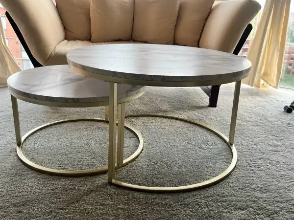 Nesting coffee tables for sale