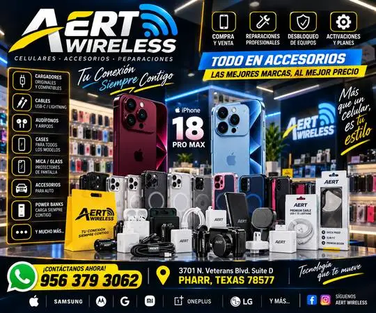 PHARR Tx.-VENTA, REPARACION, DESBLOQUEO Y COMPPRA de TELEFONOS... - $9