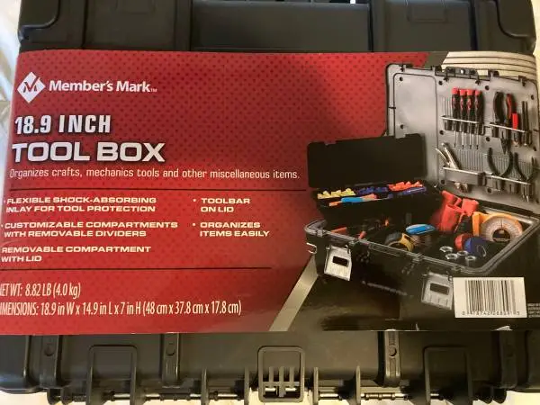Brand New Member’s Mark Tool Box