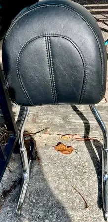 Motercycle Back Seat Rest Detachable