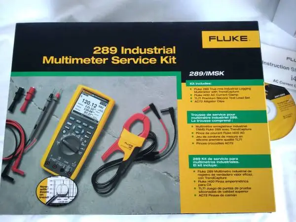 NEW Fluke 289 IMSK Industrial Multimeter Combo Kit Data Logger In Box