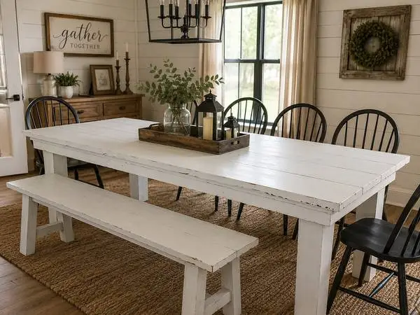 Custom Built Farmhouse Dining Tables- Built To Order