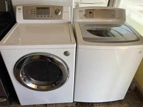 LG washer and dryer guaranteed delivery is available
