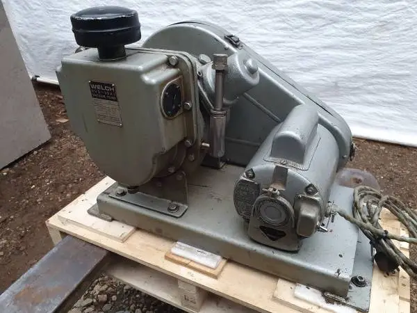 Welch Duo-Seal Model 1397 Dual-Stage Vacuum Pump – 1 HP / 115V
