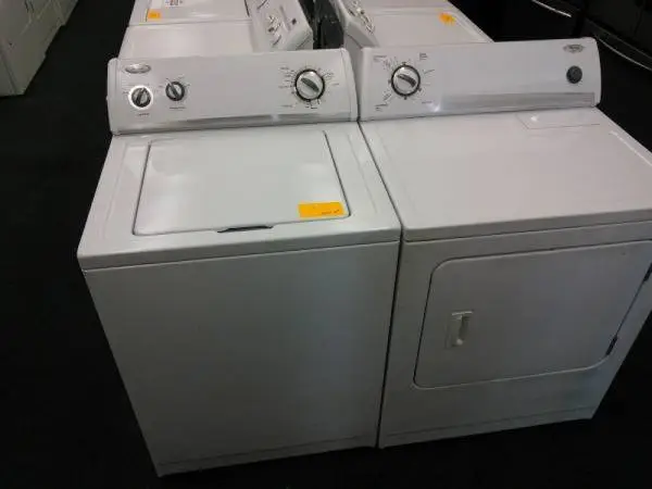 👓💒 WHIRLPOOL TOP LOAD WASHER AND DRYER SET ELECTRIC