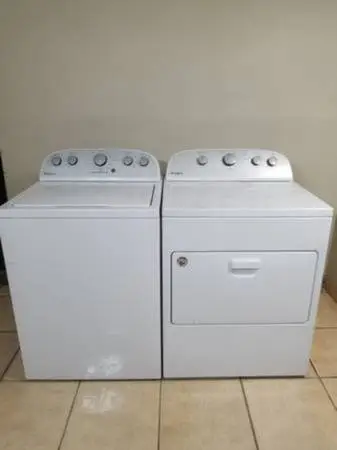 Whirlpool Washer And Electric Dryer Free deliver and install 6 Month Warranty