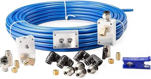 Rapidair 90500 1/2 x 100 AirCompressor Accessories Master Kit 17.5 x