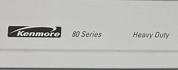 KENMORE Washer and Dryer Set