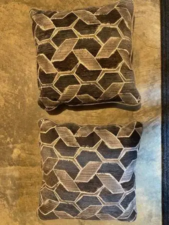 Couch Pillows-Assorted Colors, Patterns, and Sizes