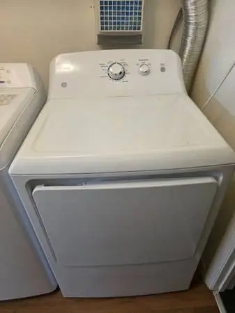 GE® 7.2 cu. ft. Capacity aluminized alloy drum Electric Dryer